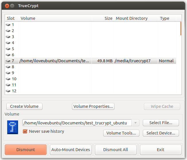 功能强大界面友好的加密程序，TrueCrypt