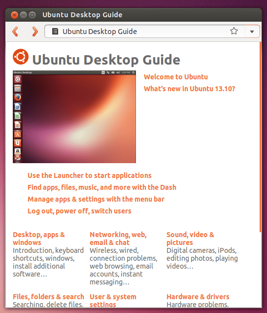 'Ubuntu 13.10: 绚丽的桌面指引'