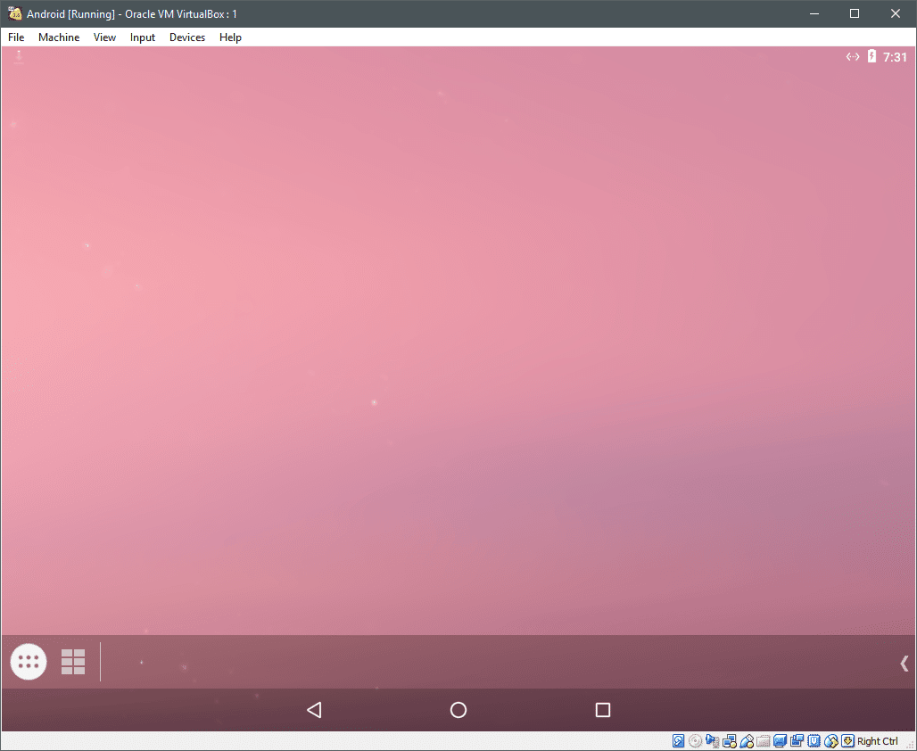 在 VirtualBox 中安装 Android 系统