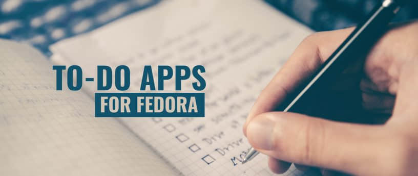5 个在 Fedora 上管理待办事项的程序