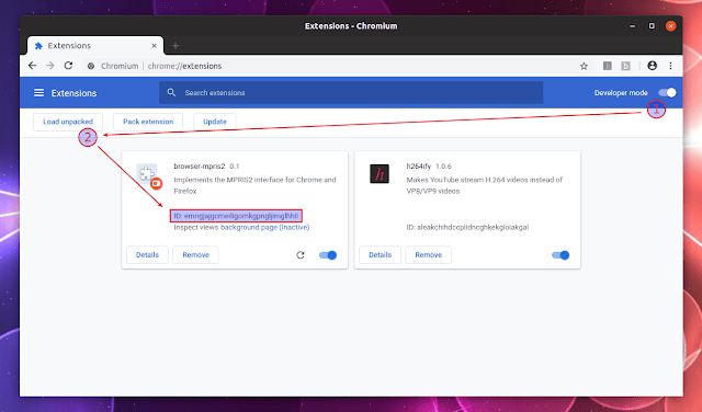 使用 Chrome 扩展将 YouTube 播放器控件添加到 Linux 桌面