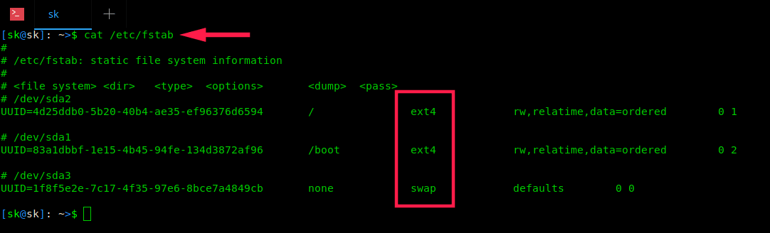 如何在 Linux 中查看已挂载的文件系统类型