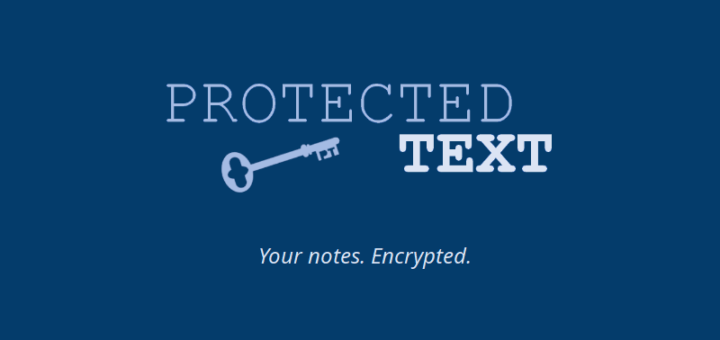 ProtectedText：一个免费的在线加密笔记