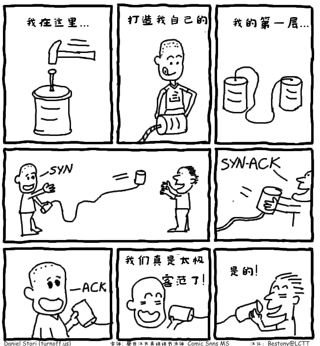 极客漫画：TCP 兄弟