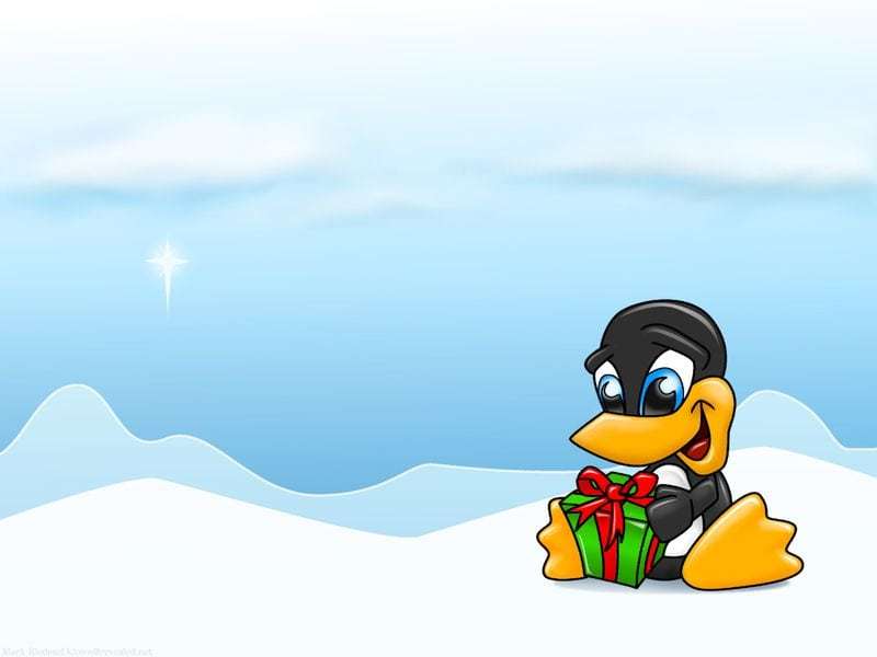 Christmas Linux Wallpapers