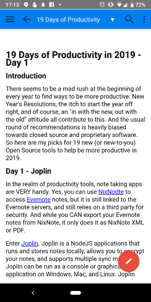 开始使用 Joplin 吧，一款开源笔记应用