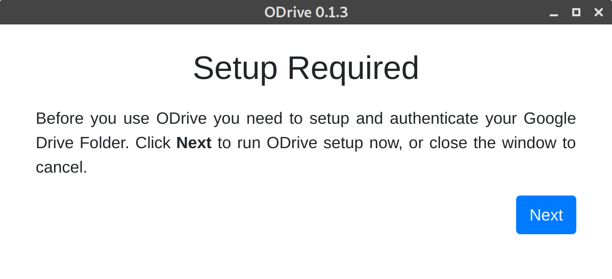 ODrive：Linux 中的 Google 云端硬盘图形客户端