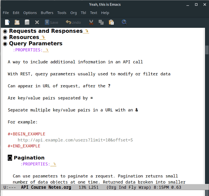 用来记笔记的三个 Emacs 模式