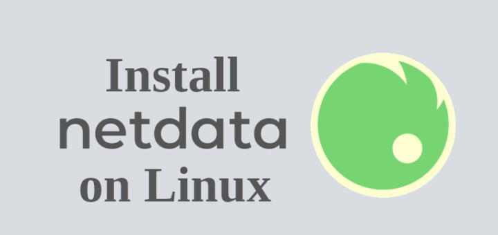 在 Linux 上安装 NetData 性能监控工具