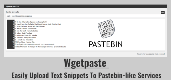 从命令行轻松将文本片段上传到类似 Pastebin 的服务中