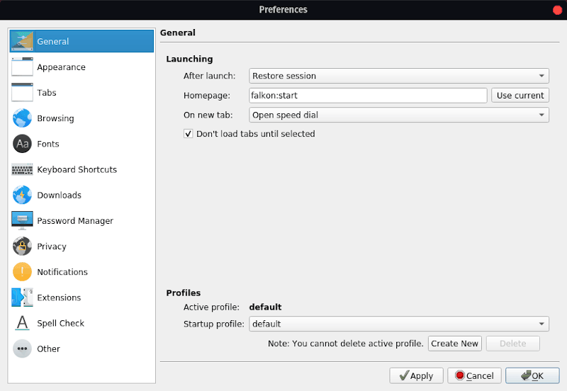 应用推荐：来自 KDE 的 Falkon 开源 Web 浏览器