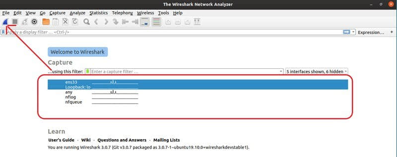 Ubuntu 上 Wireshark 的安装与使用