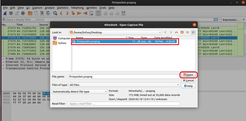 Ubuntu 上 Wireshark 的安装与使用