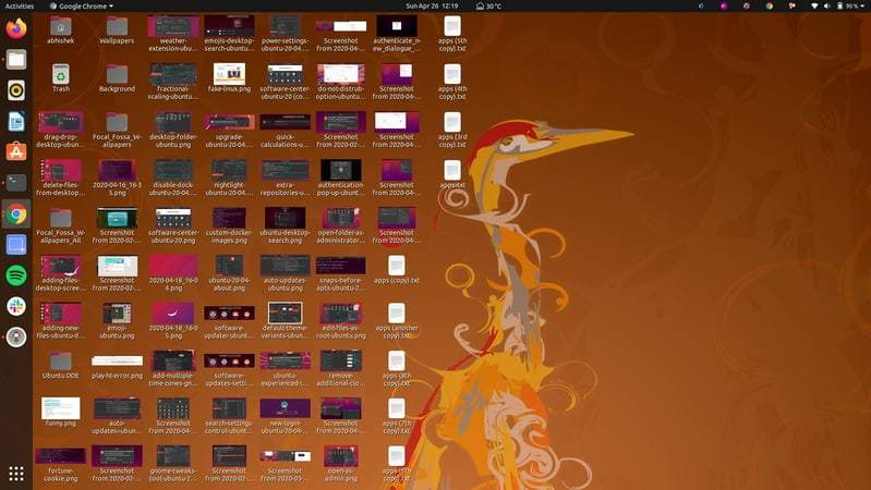 在 Ubuntu 桌面中使用文件和文件夹