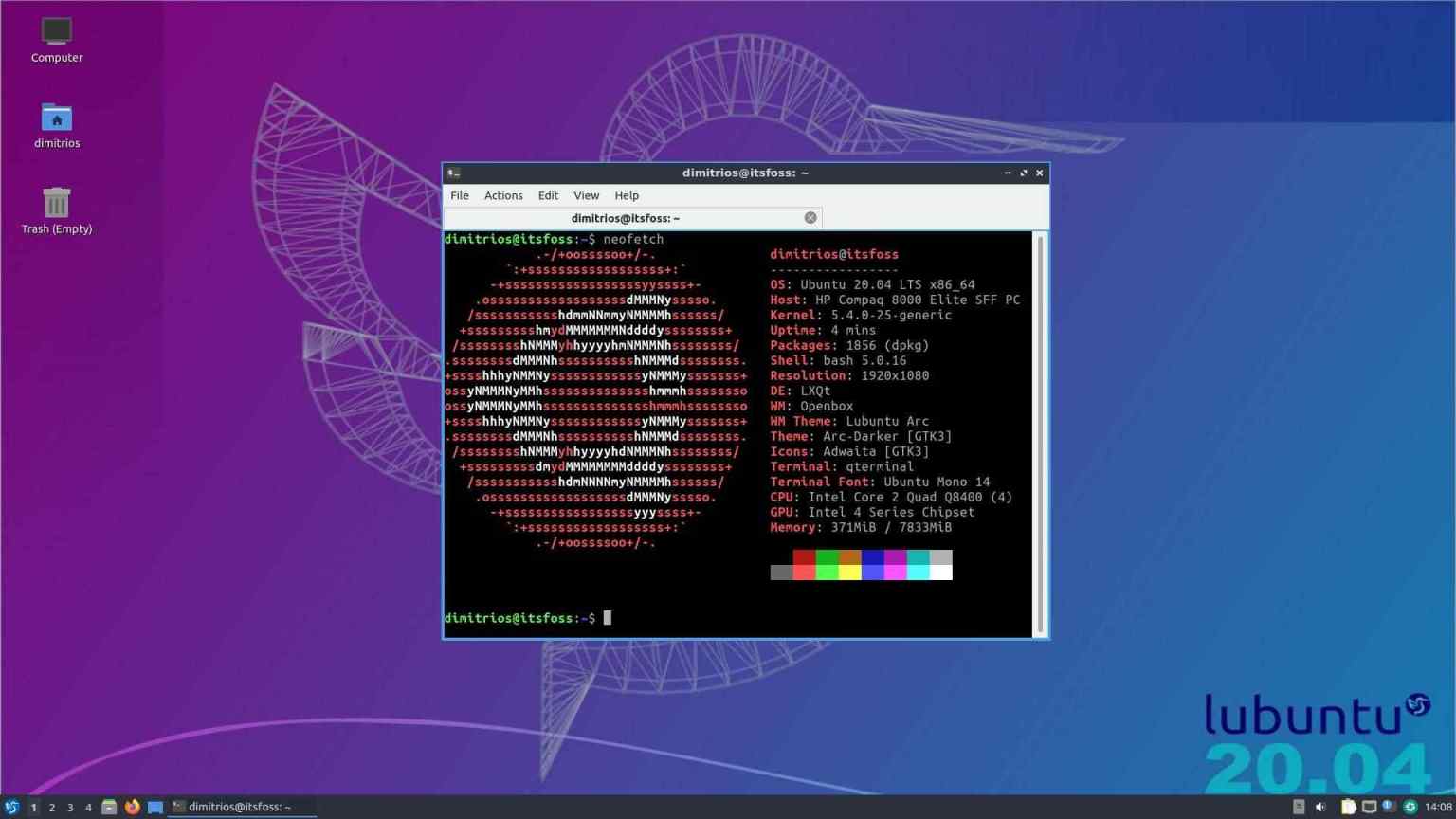 Lubuntu 20.04 点评：轻量、简约、文雅