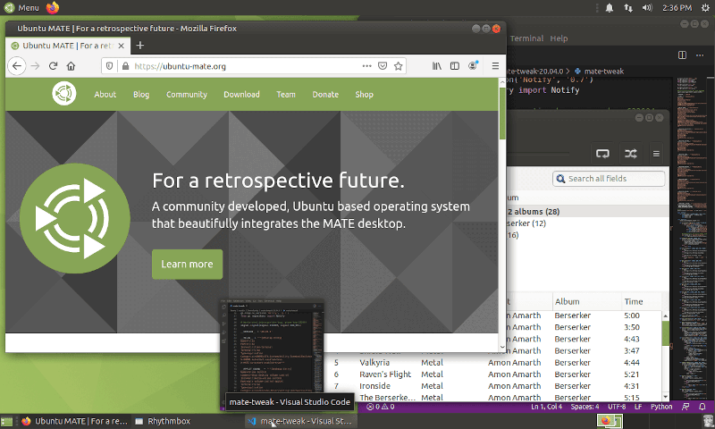 Ubuntu MATE 20.04 LTS：士别三日，当刮目相待