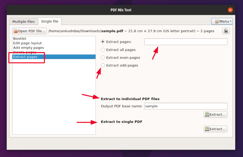 使用 PDF Mix Tool 执行常见的 PDF 编辑任务