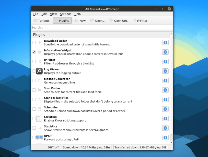 KTorrent：KDE 上的一个非常有用的 BitTorrent 应用
