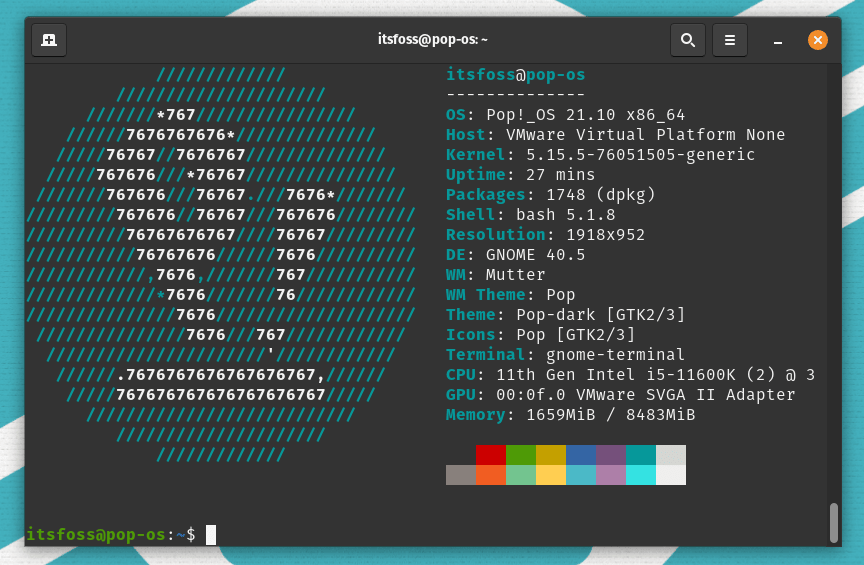 Pop!_OS 21.10 发布！