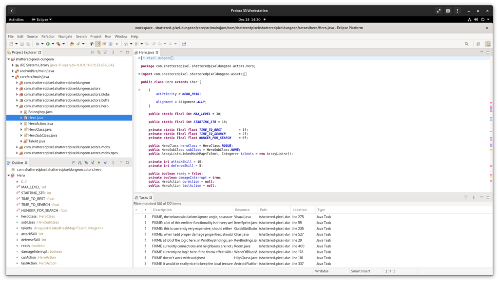 在 Fedora Linux 上进行 Java 开发