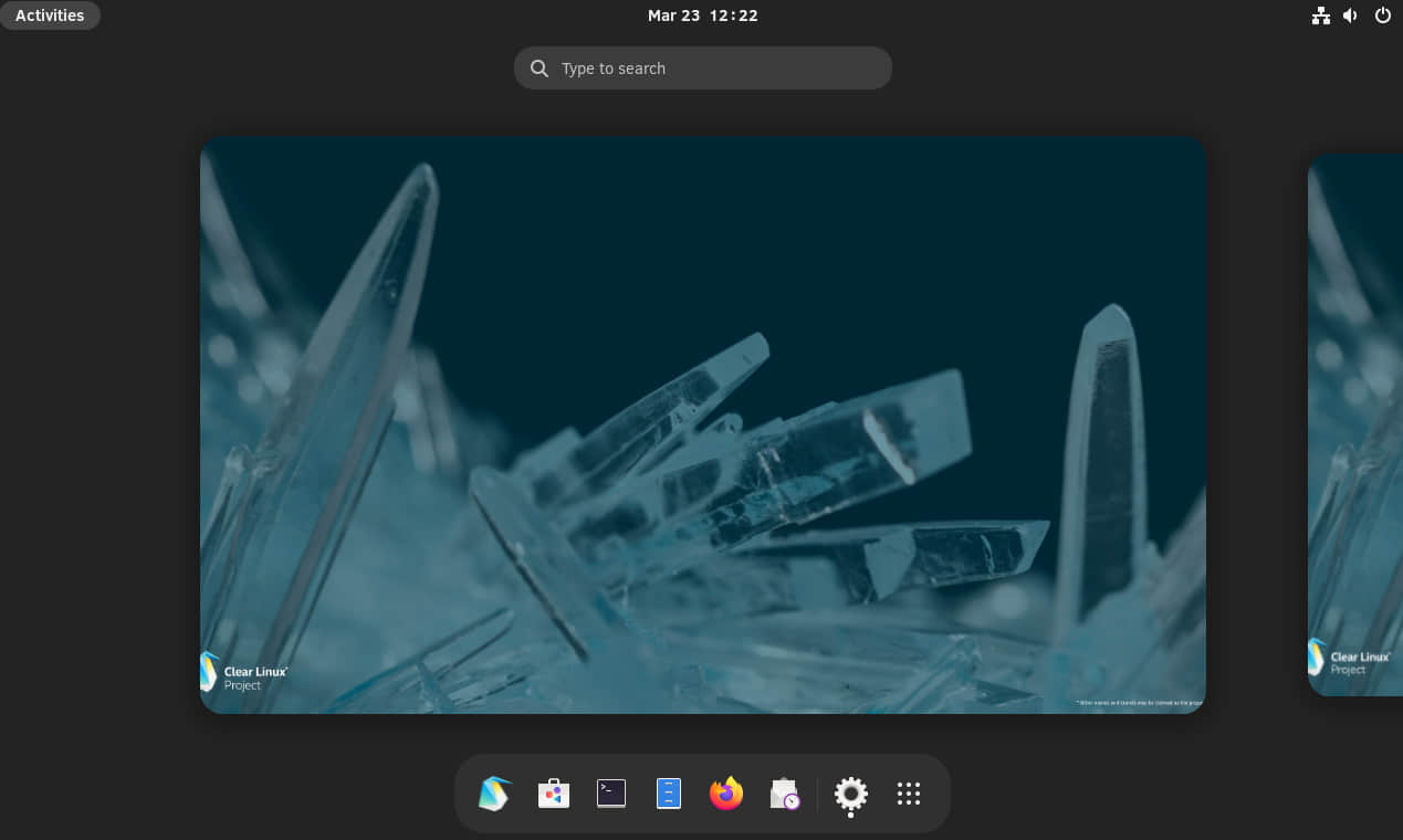 Clear Linux 是首个提供 GNOME 42 的发行版