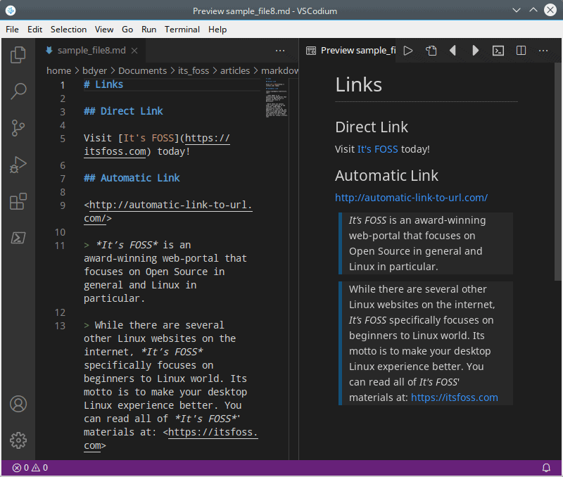 Markdown 初学者指南