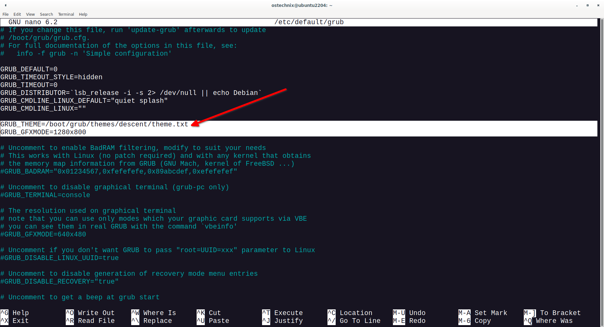 Enter Theme Txt File Path And Background Image Resolution