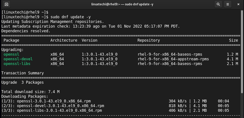 如何在 RHEL 9 上安装 Node.js