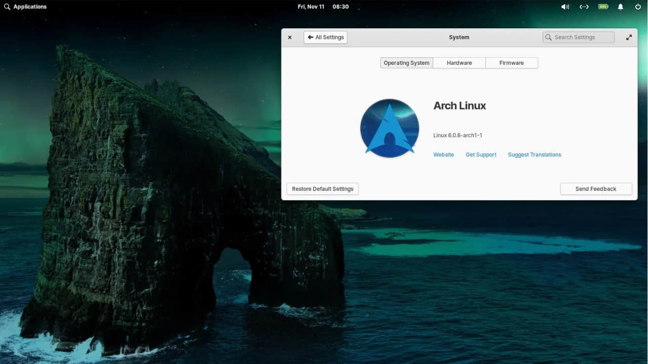 如何在 Arch Linux 中安装 elementary OS 的 Pantheon 桌面