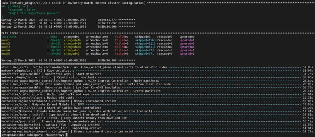 使用 Kubespray 安装 Kubernetes 集群