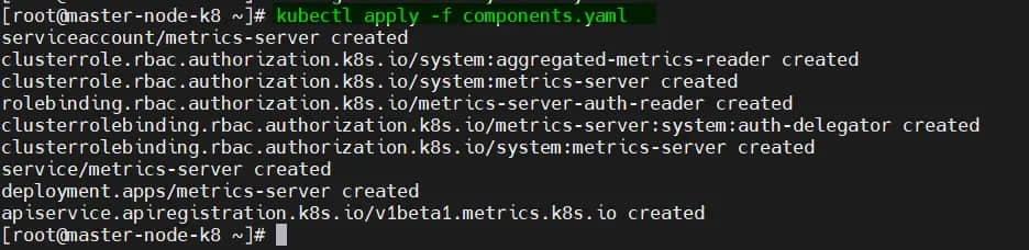 如何逐步安装 Kubernetes（k8s）指标服务器