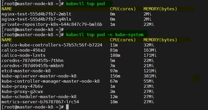 如何逐步安装 Kubernetes（k8s）指标服务器