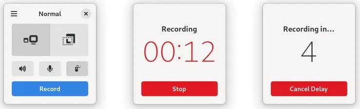 Kooha - 最好的 GNOME 屏幕录制软件
