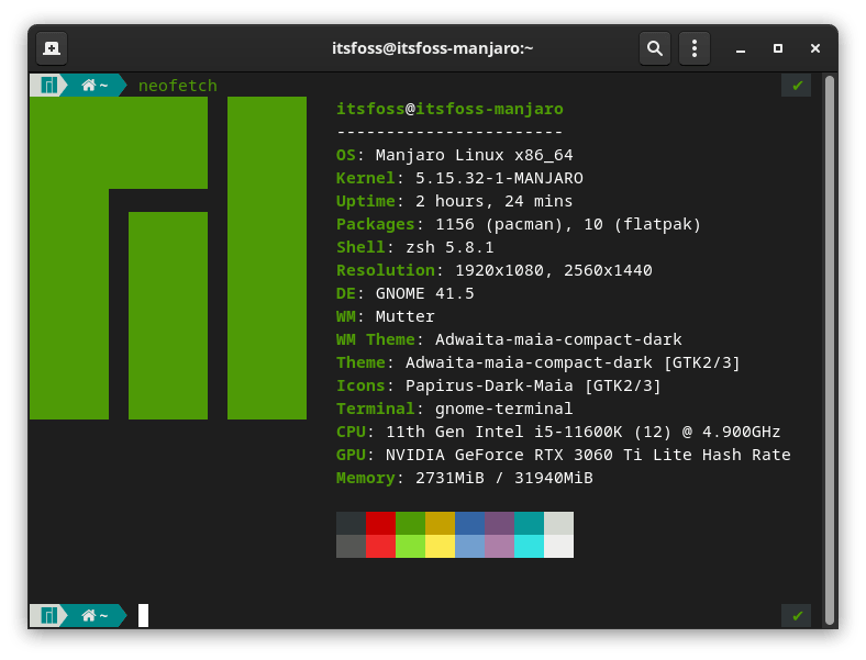 弃 Ubuntu 转 Manjaro 一周后的使用体验