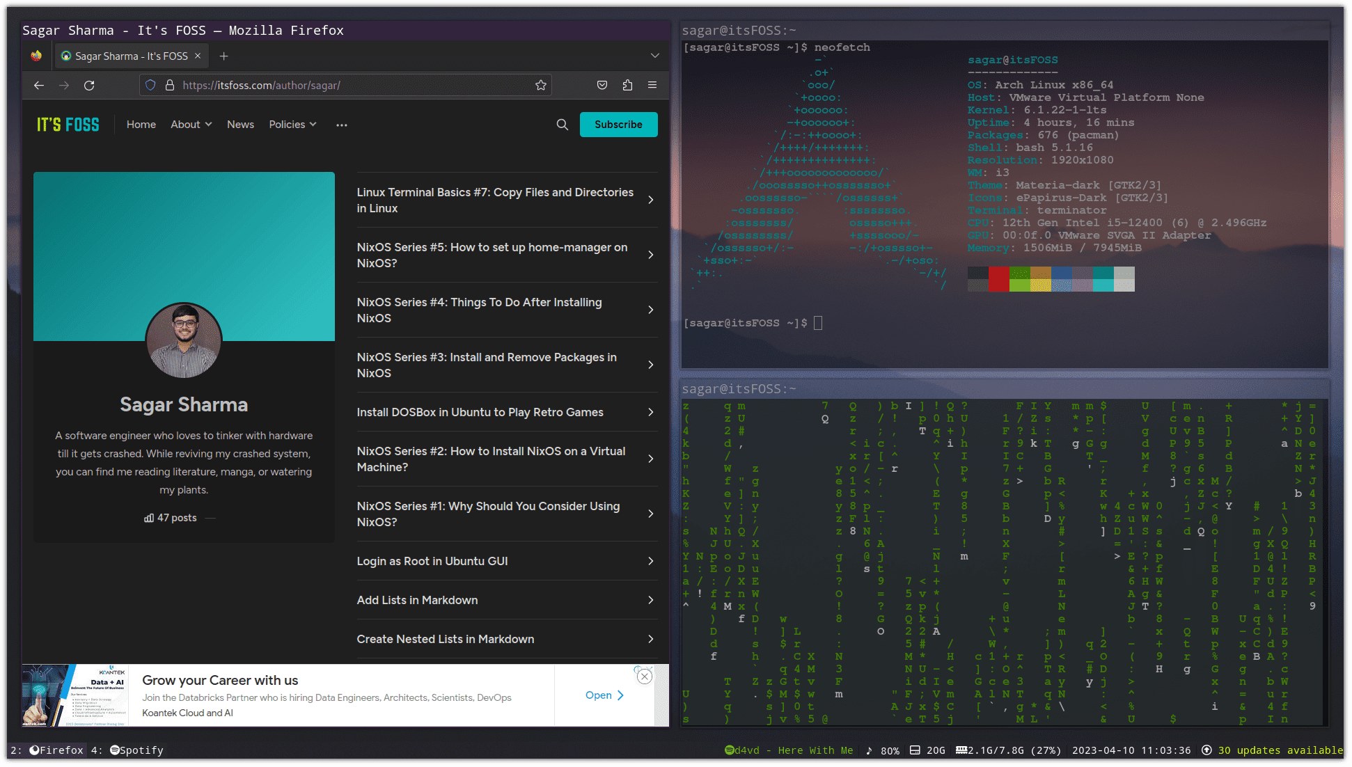 在 i3 窗口管理器中使用 i3gaps