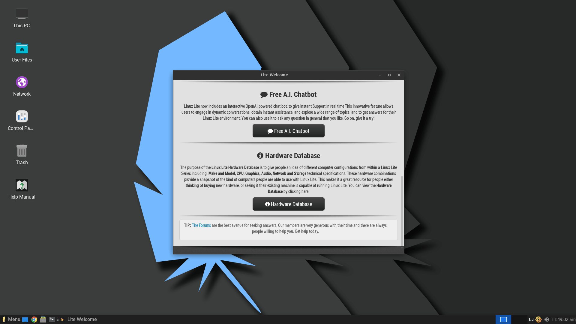 Linux Lite 6.6 发布：更新了欢迎应用和图标主题