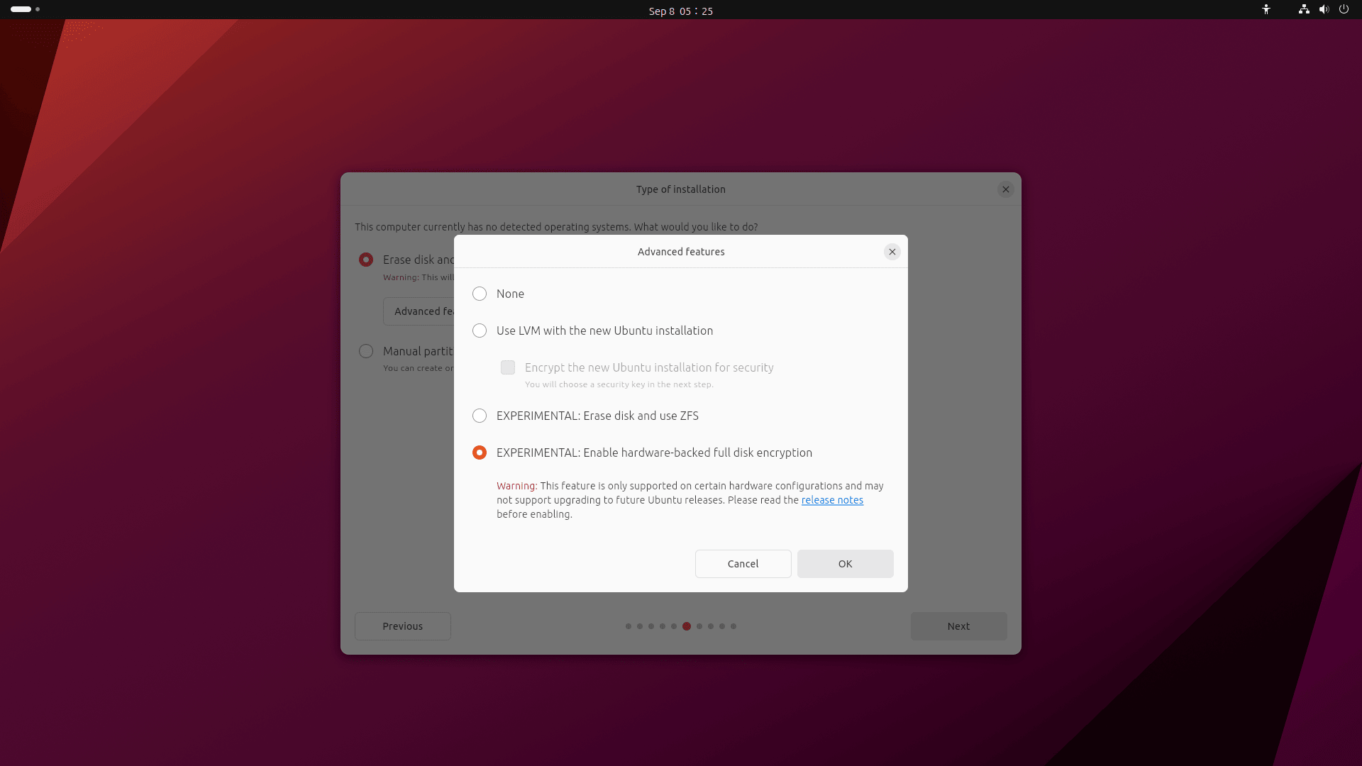 Ubuntu 23.10 将提供实验性 TPM 支持的全磁盘加密