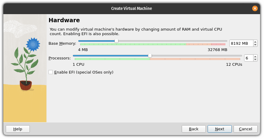 在 Linux 的 VirtualBox 中从 USB 驱动器启动