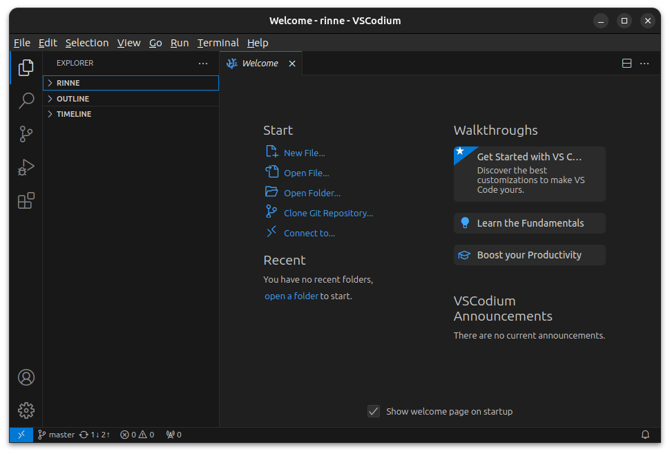 VSCodium 与 VS Code 相同