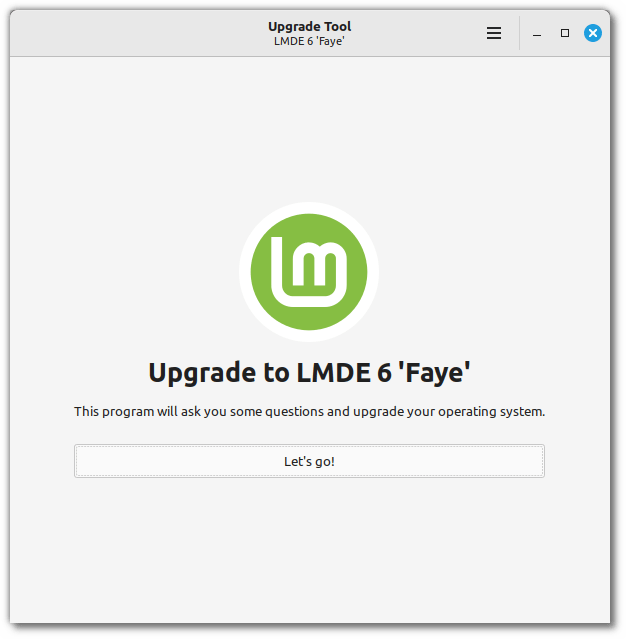 Linux Mint Debian 版本 6 “Faye” 来了！