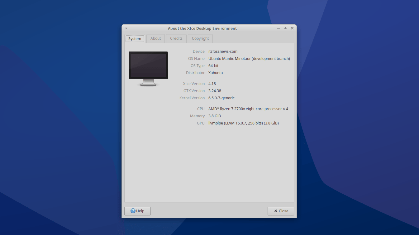 Xubuntu 23.10 发布，提供细微但重要的改进