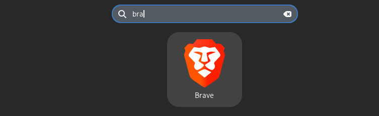 在 Arch Linux 上安装 Brave