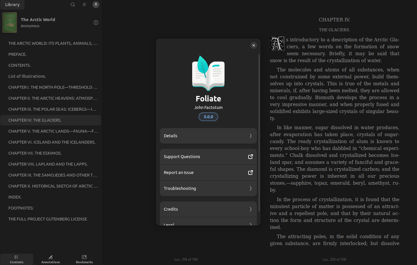 全新的 Linux 电子书阅读器 Foliate 3.0 发布