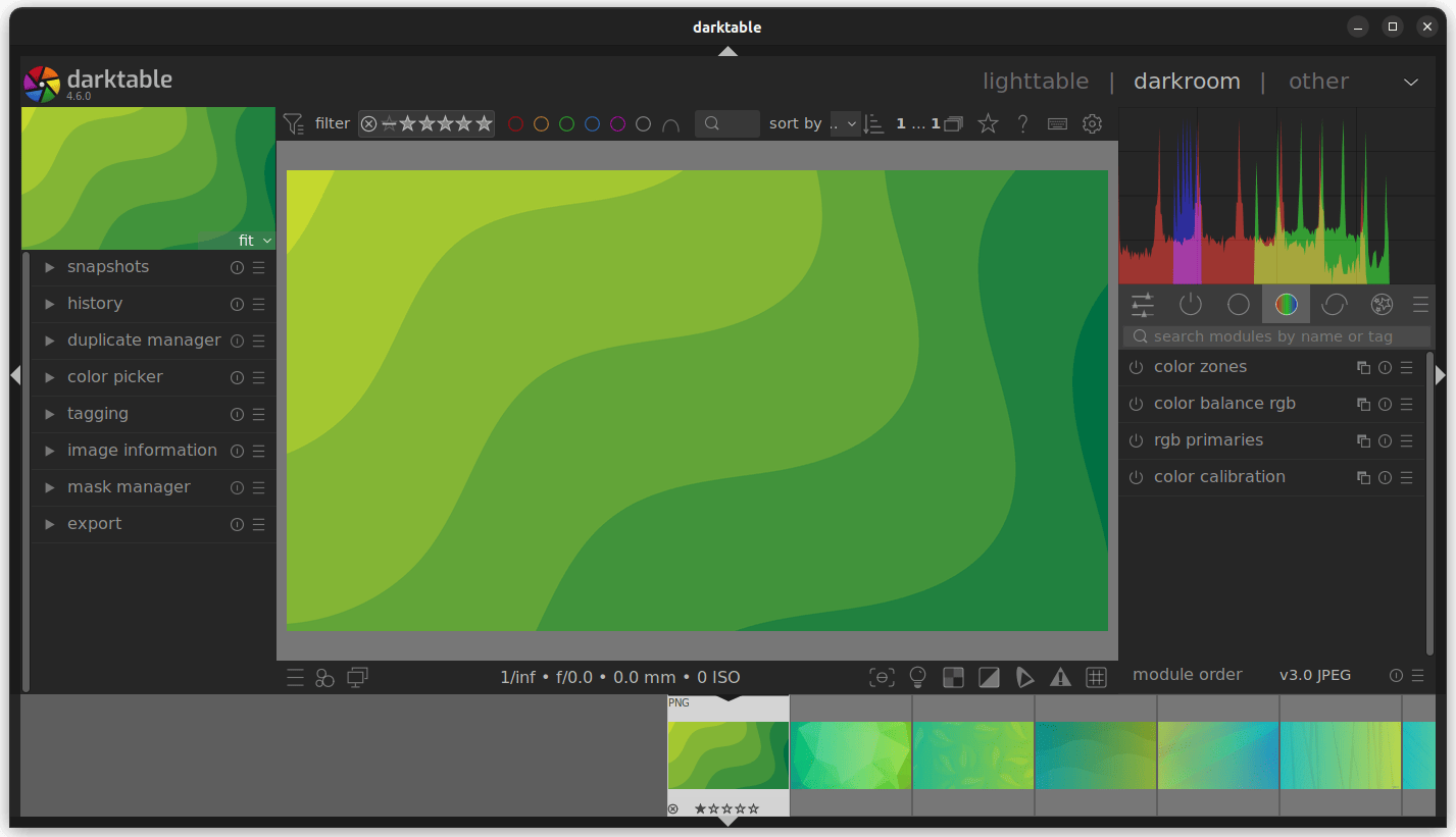 darktable 4.6 发布：提高了性能并添加了一些漂亮的新功能